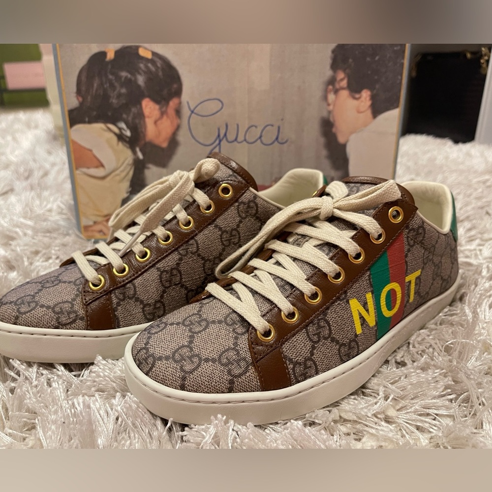 Authentic Gucci Sneakers Shoes 👟 NOT FAKE!!!